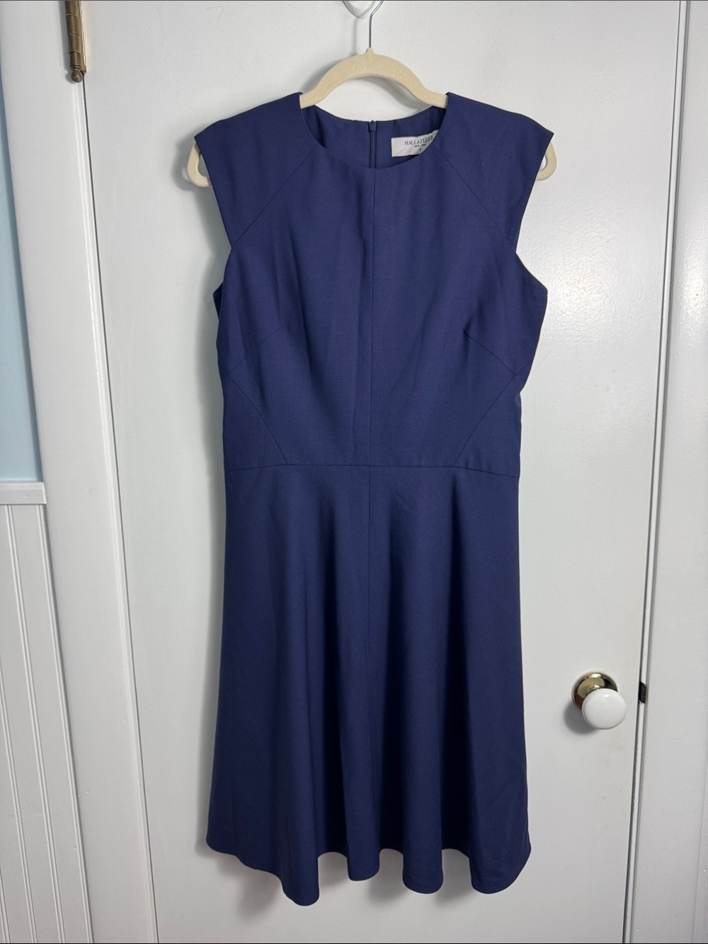 MM LaFleur Toi Dress Deep Indigo Size 0 - Picture 2 of 10